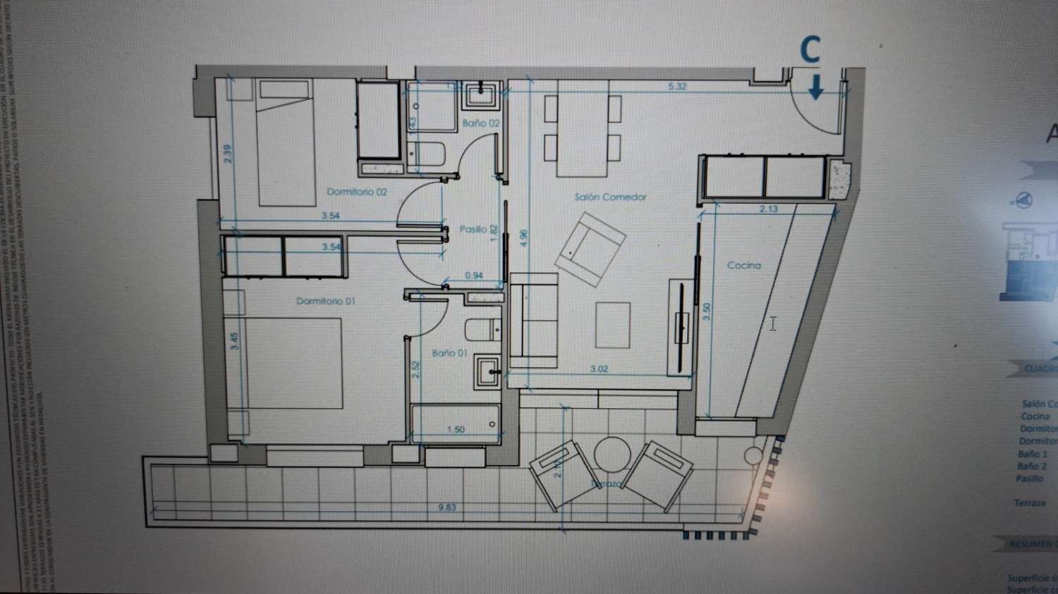 DUPLEX APARTMENT ON THE GROUND FLOOR